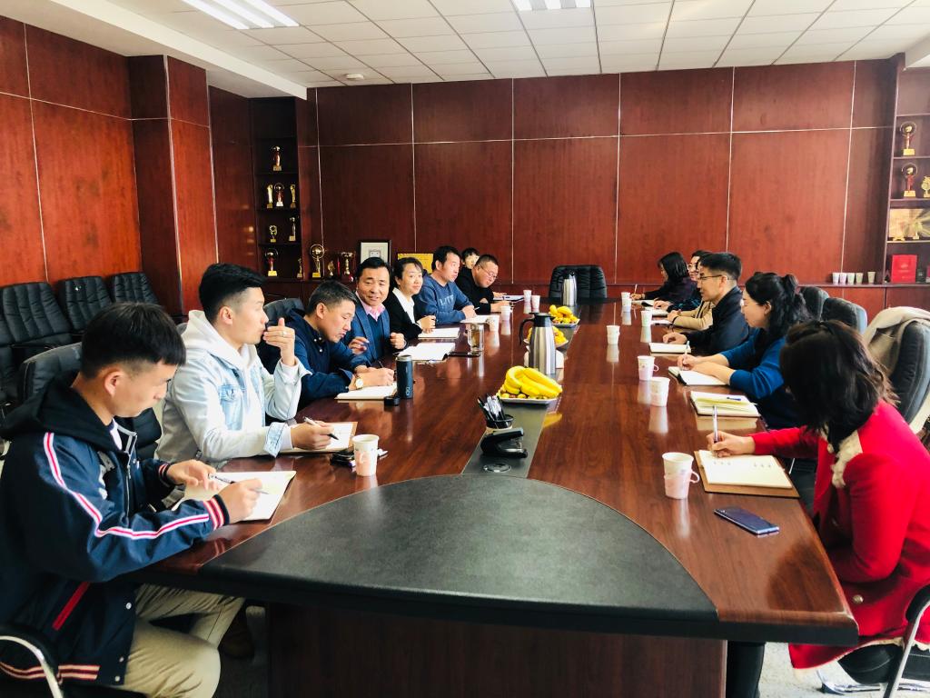 我院留学生管理工作人员赴内蒙古农业大学座谈